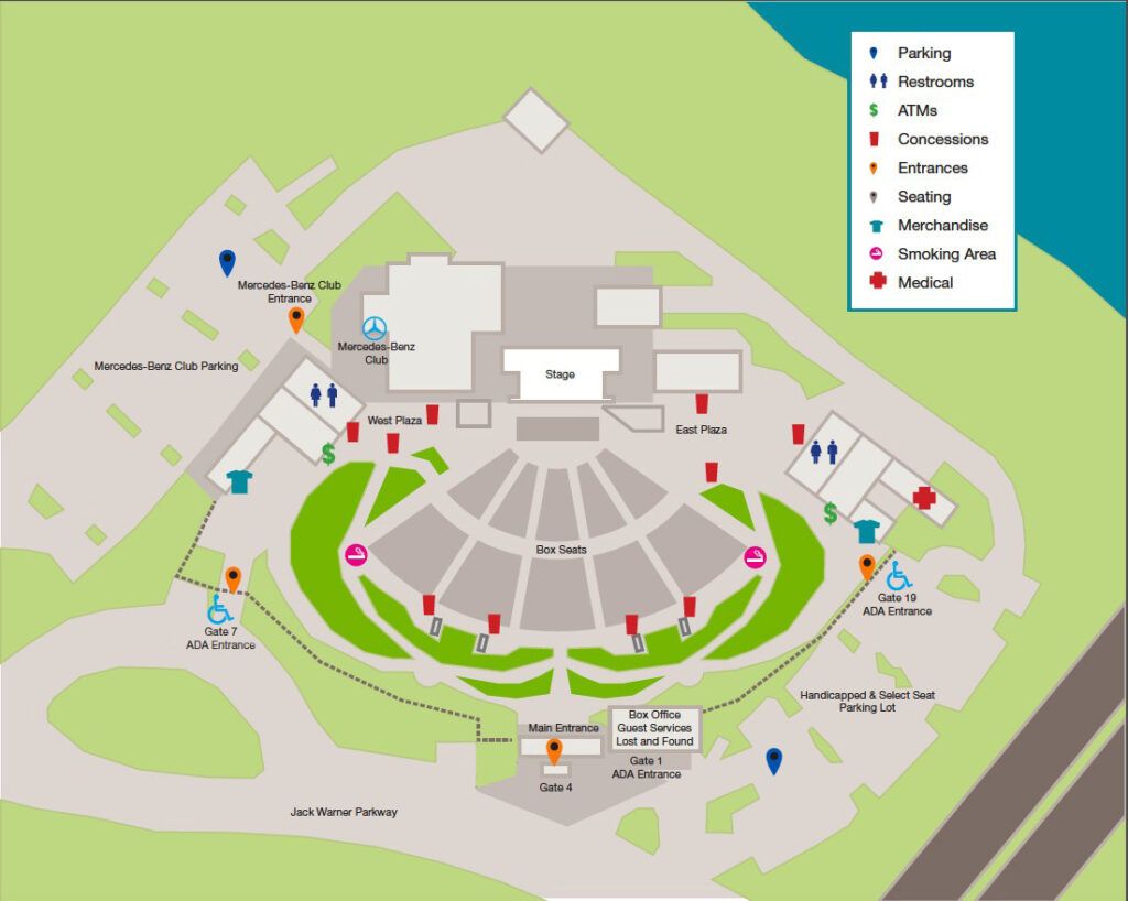 Venue & Seating Maps Tuscaloosa, AL MercedesBenz Amphitheater